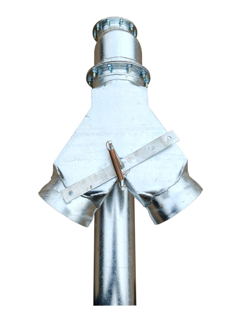 ROZDZIALACZ 200MM DWUDROGOWY